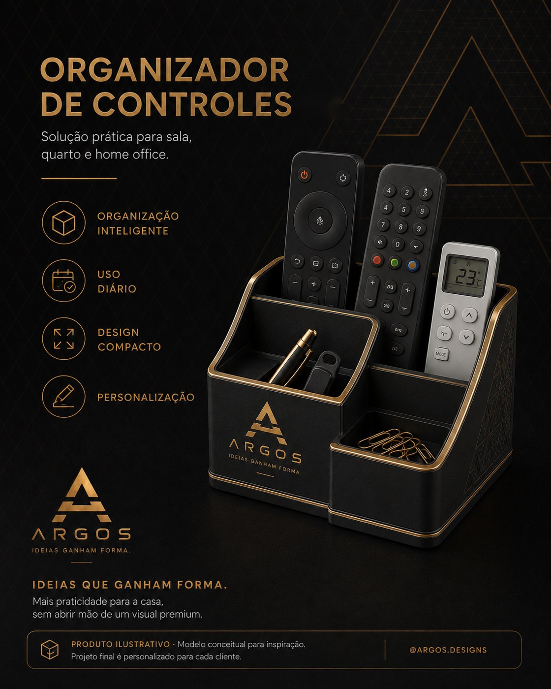 Catálogo da linha Casa & Organização